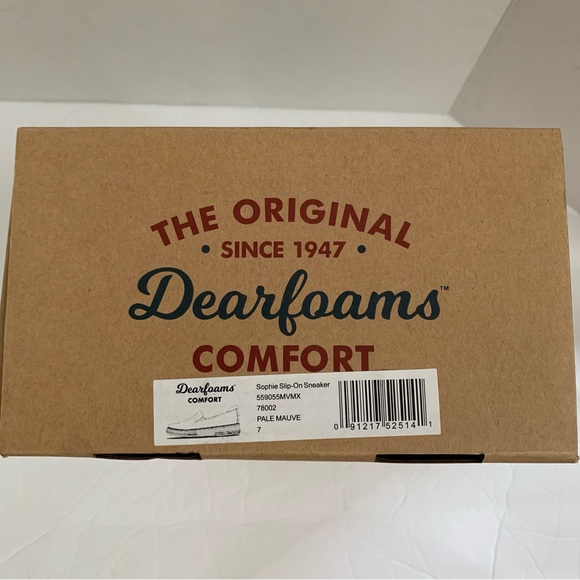 Dearfoams Women's Original Comfort Sophie Slip-on Sneaker shoes 7 - Picture 12 of 13